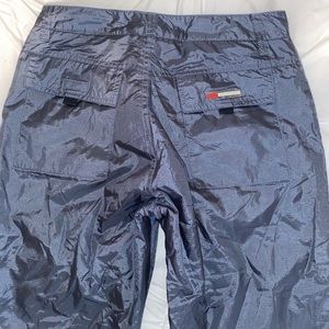 Rare district blue reflective pants